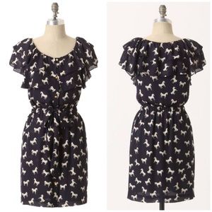 Anthropologie Horse Dress